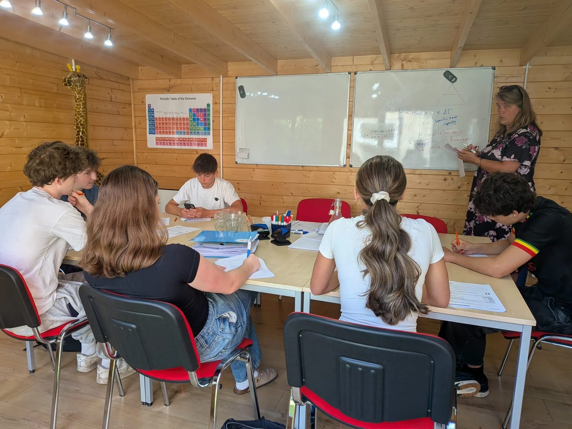 A small-group lesson
